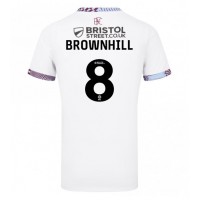 Maglia Calcio Burnley Josh Brownhill #8 Terza Divisa 2024-25 Manica Corta